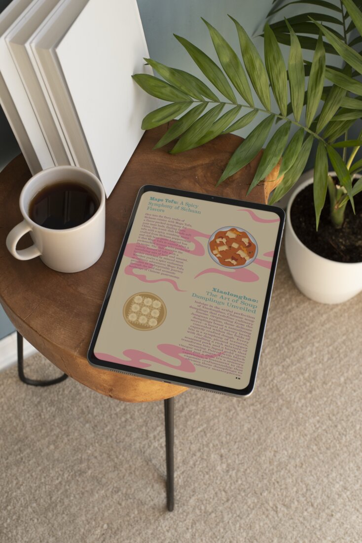 Culinary Tales — publication design