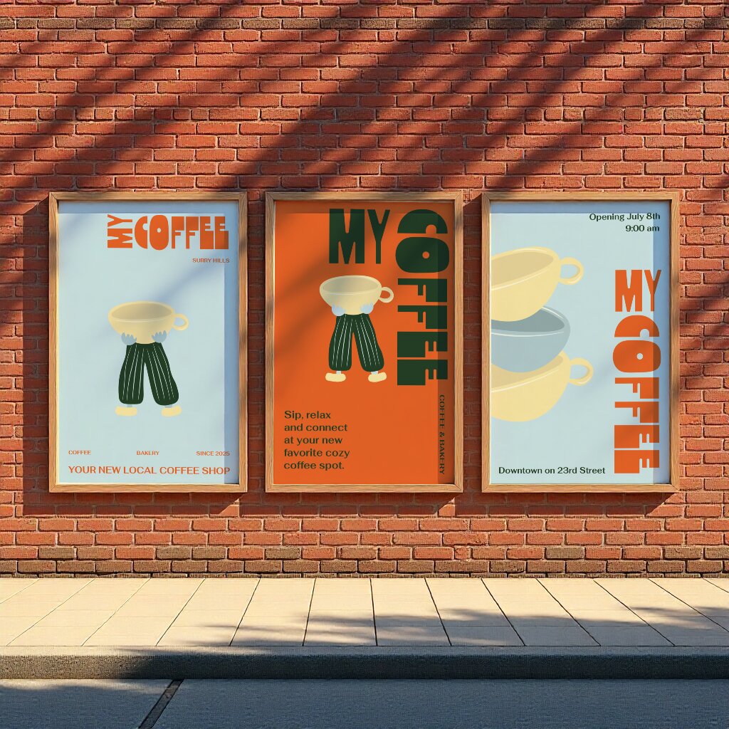 MyCoffee — brand identity